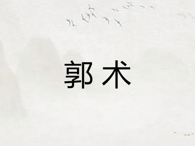 郭术