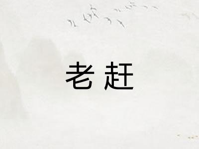 老赶 老赶